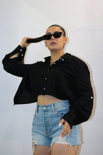 Off Guard Top-Black