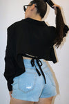 Off Guard Top-Black