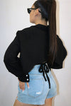 Off Guard Top-Black
