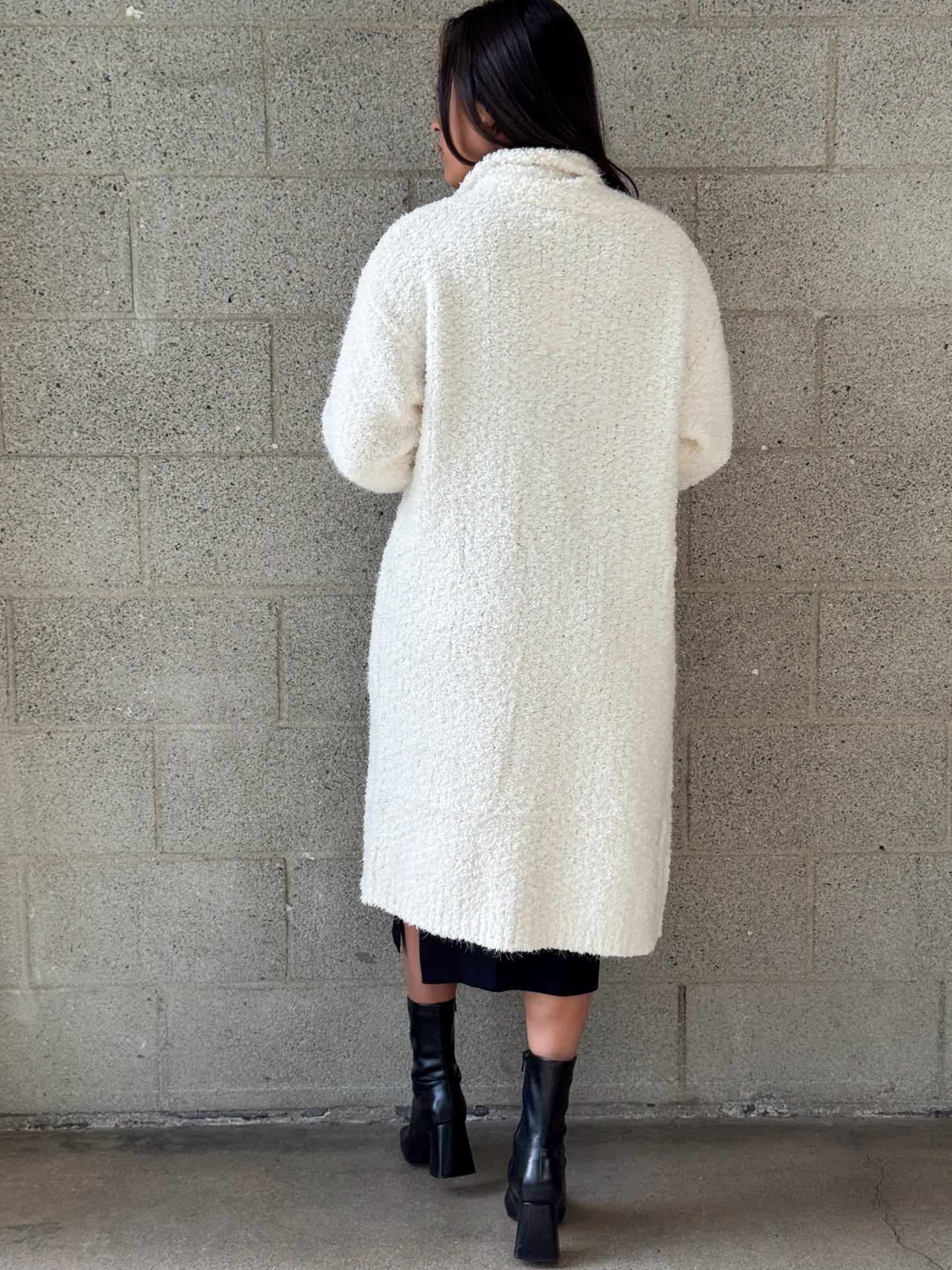 Cozy Girl Cardigan-Cream