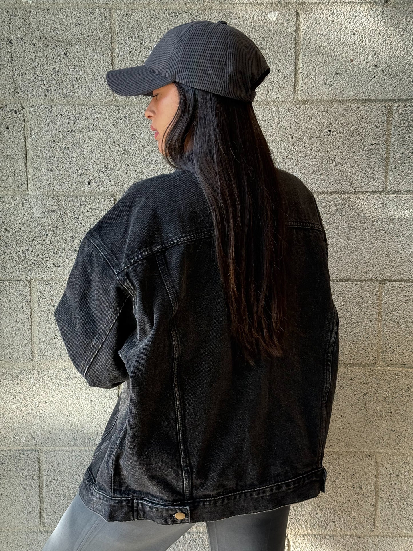 Nolan Jacket-Charcoal Grey