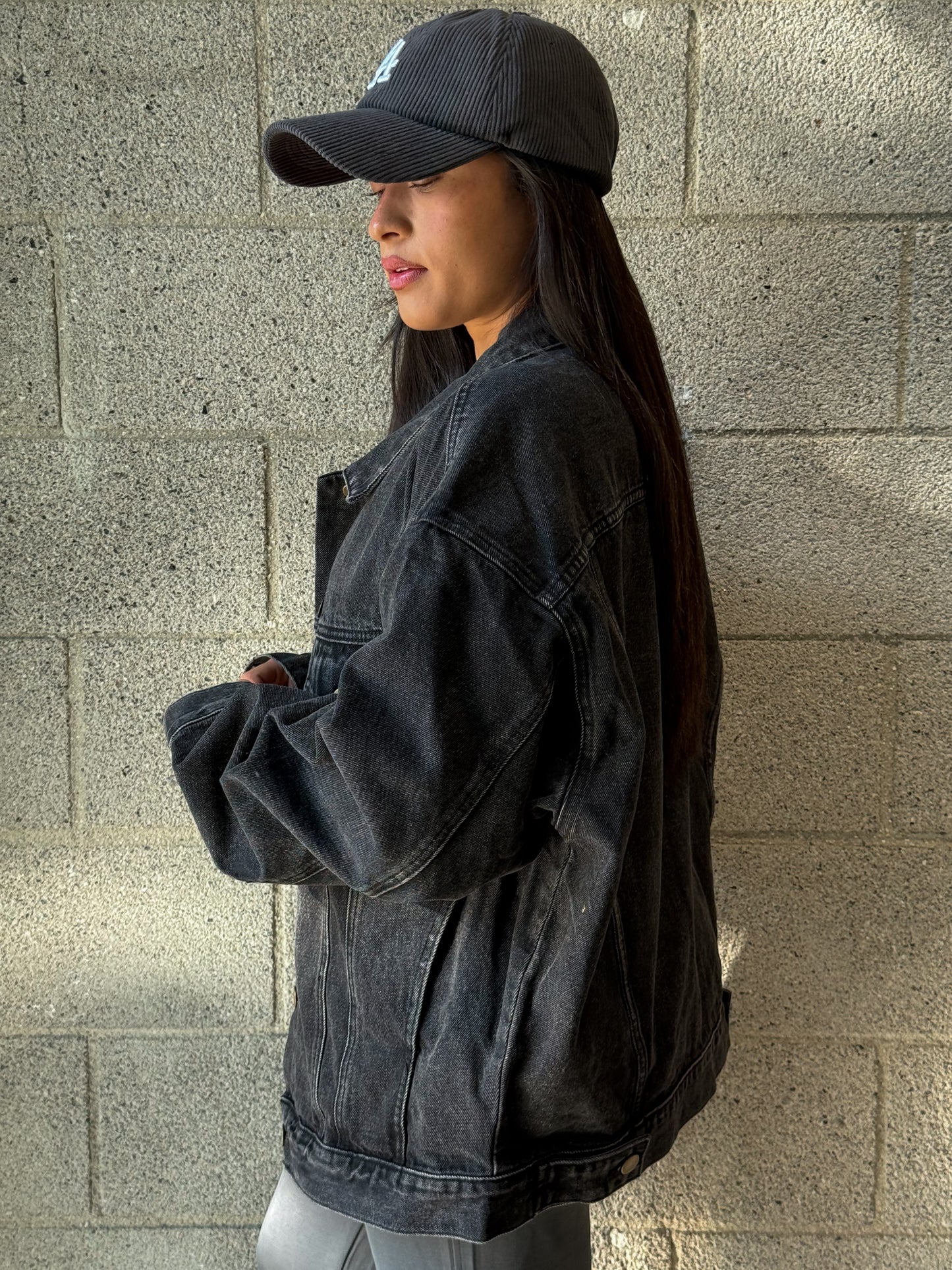 Nolan Jacket-Charcoal Grey