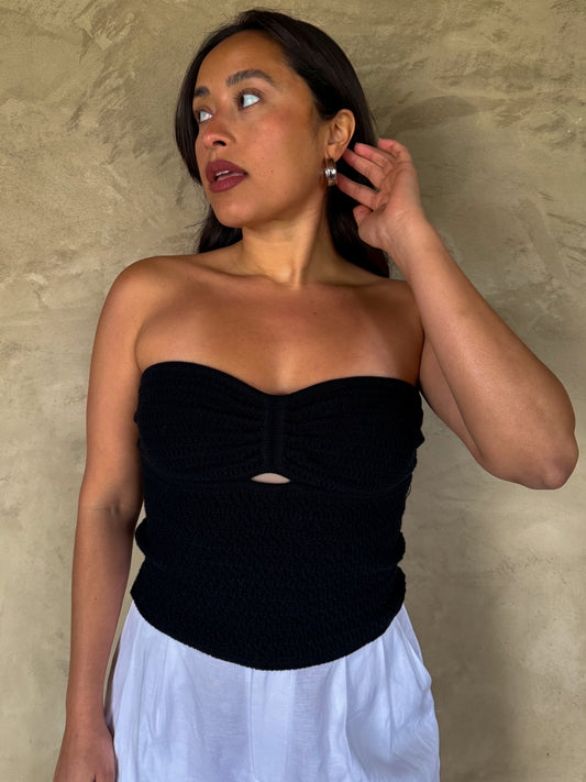 Manza Top-Black