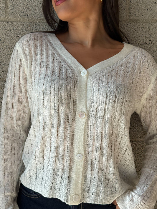 Jules Cardigan-Off White