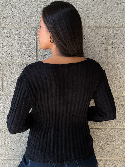 Jules Cardigan-Black