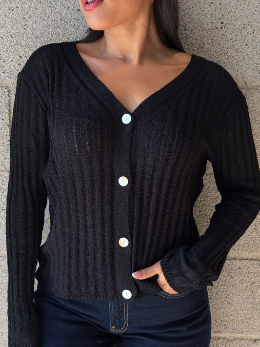 Jules Cardigan-Black