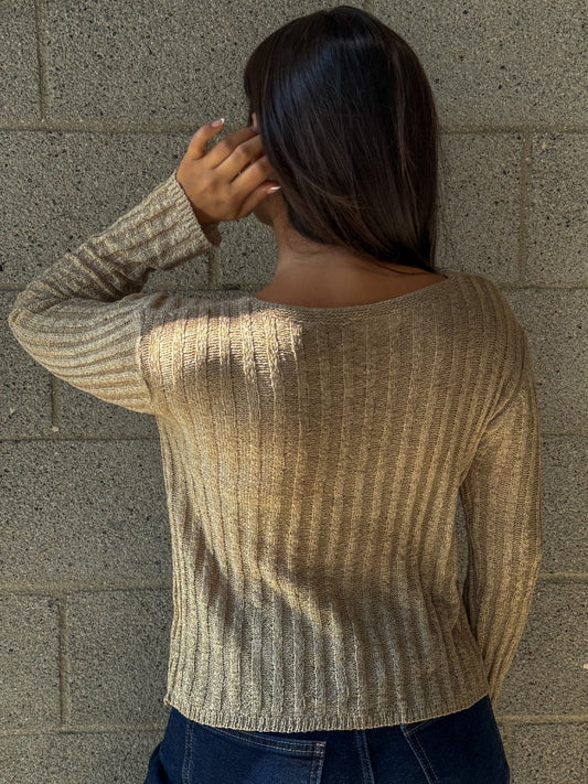 Jules Cardigan-Khaki