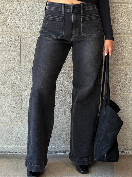 Axel Denim-Washed Black