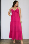 Macarena Dress-Magenta