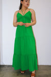 Macarena Dress-Green