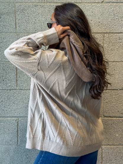 Dual Knit Cardigan