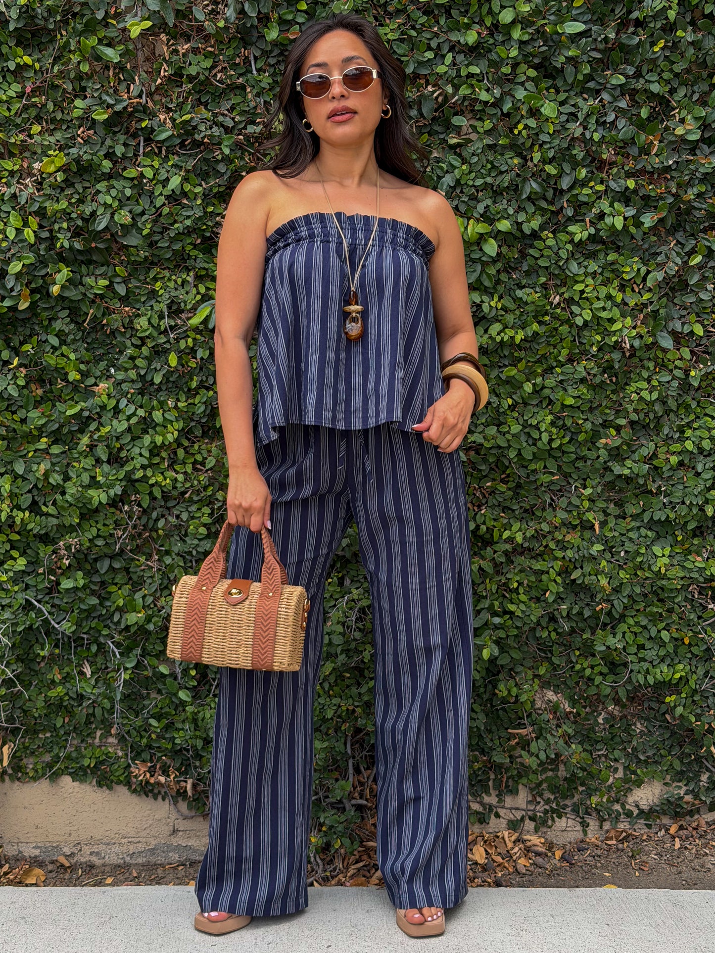 Bria Set-Navy/White
