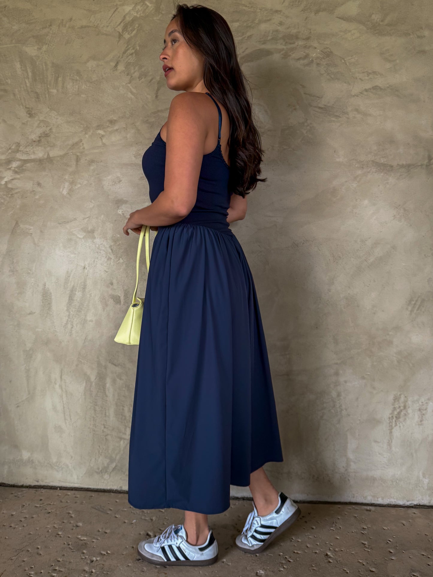Jenna Dress-Navy