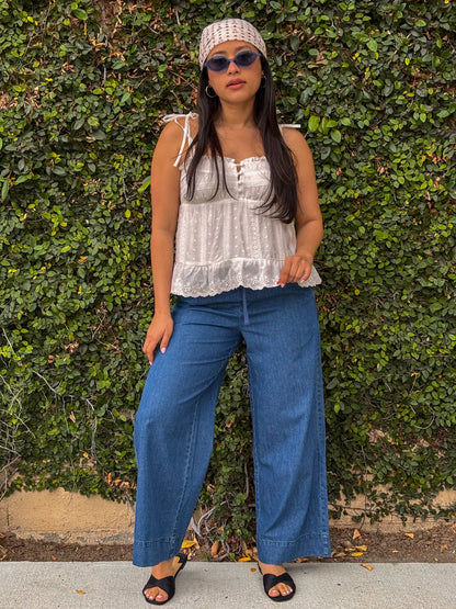 Fleur Top-Off White