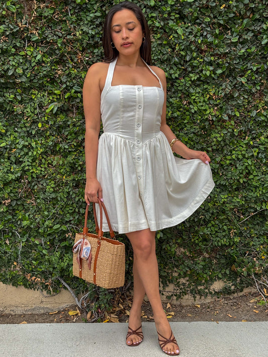 Siren Dress-Ivory