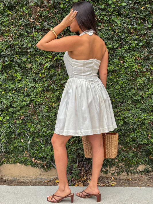 Siren Dress-Ivory