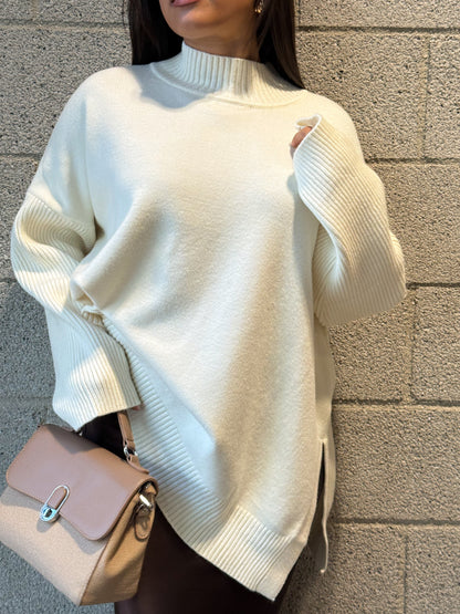 Mae Sweater-Ivory