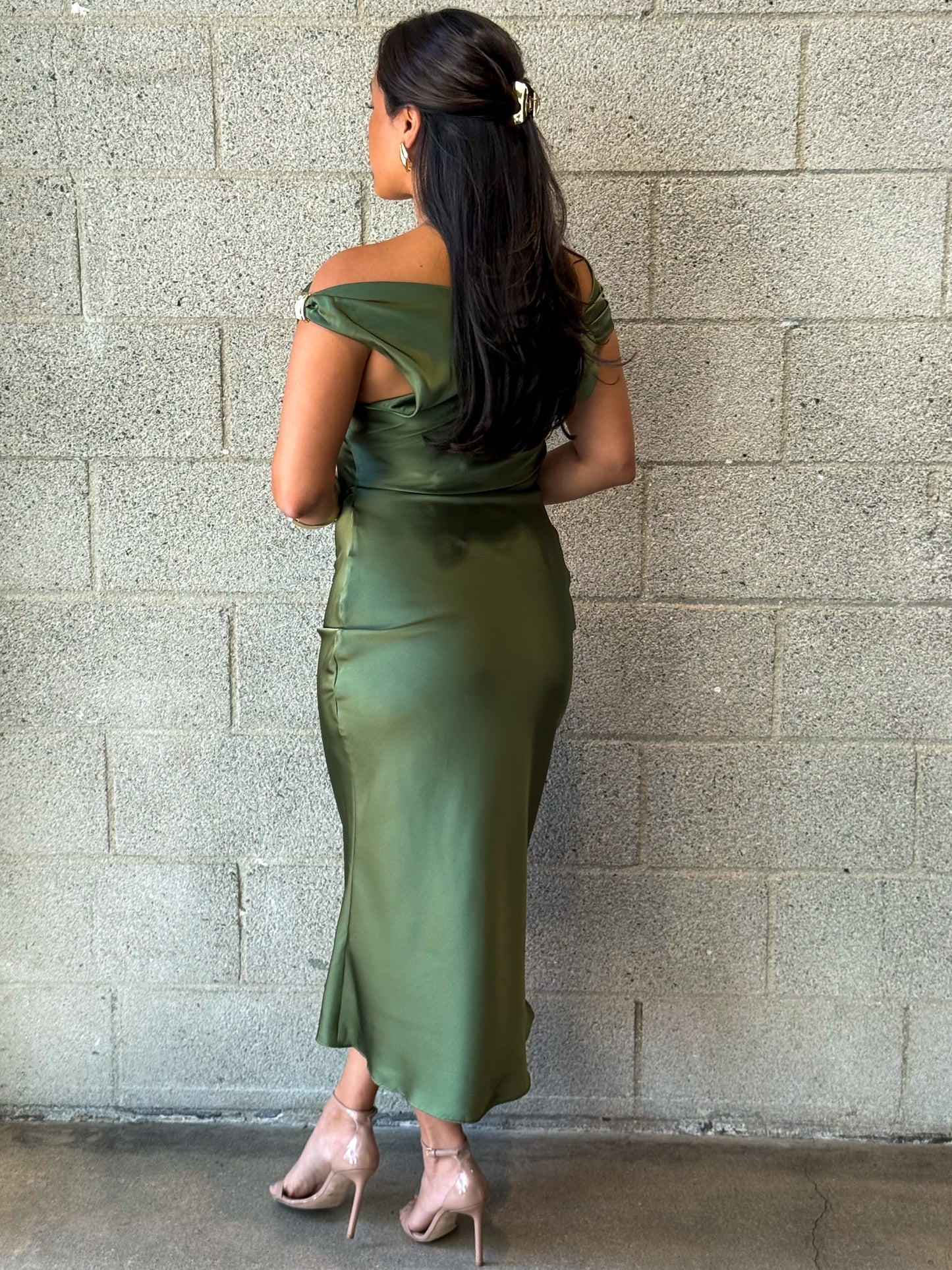 Sienna Dress-Green Tea