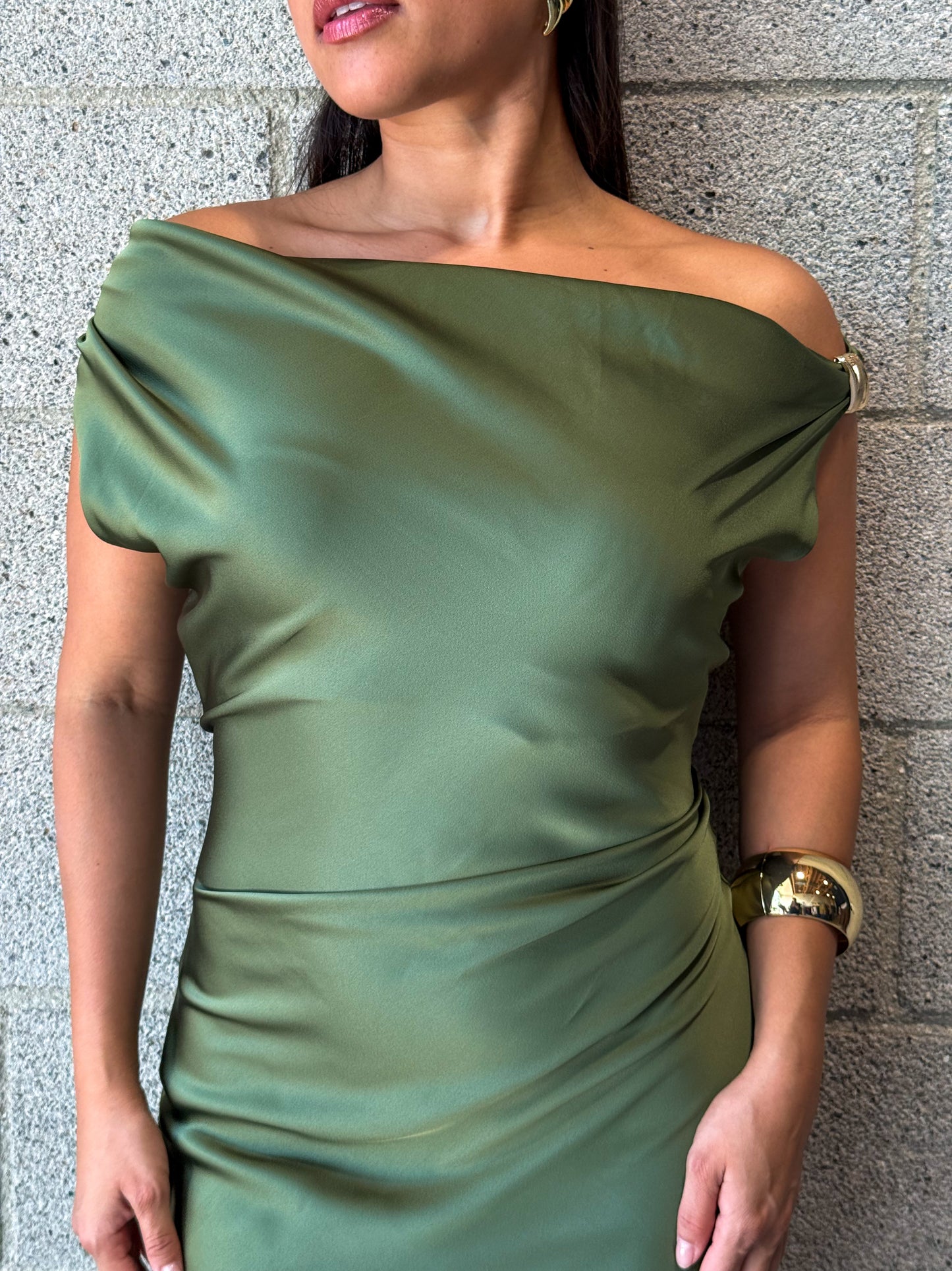Sienna Dress-Green Tea