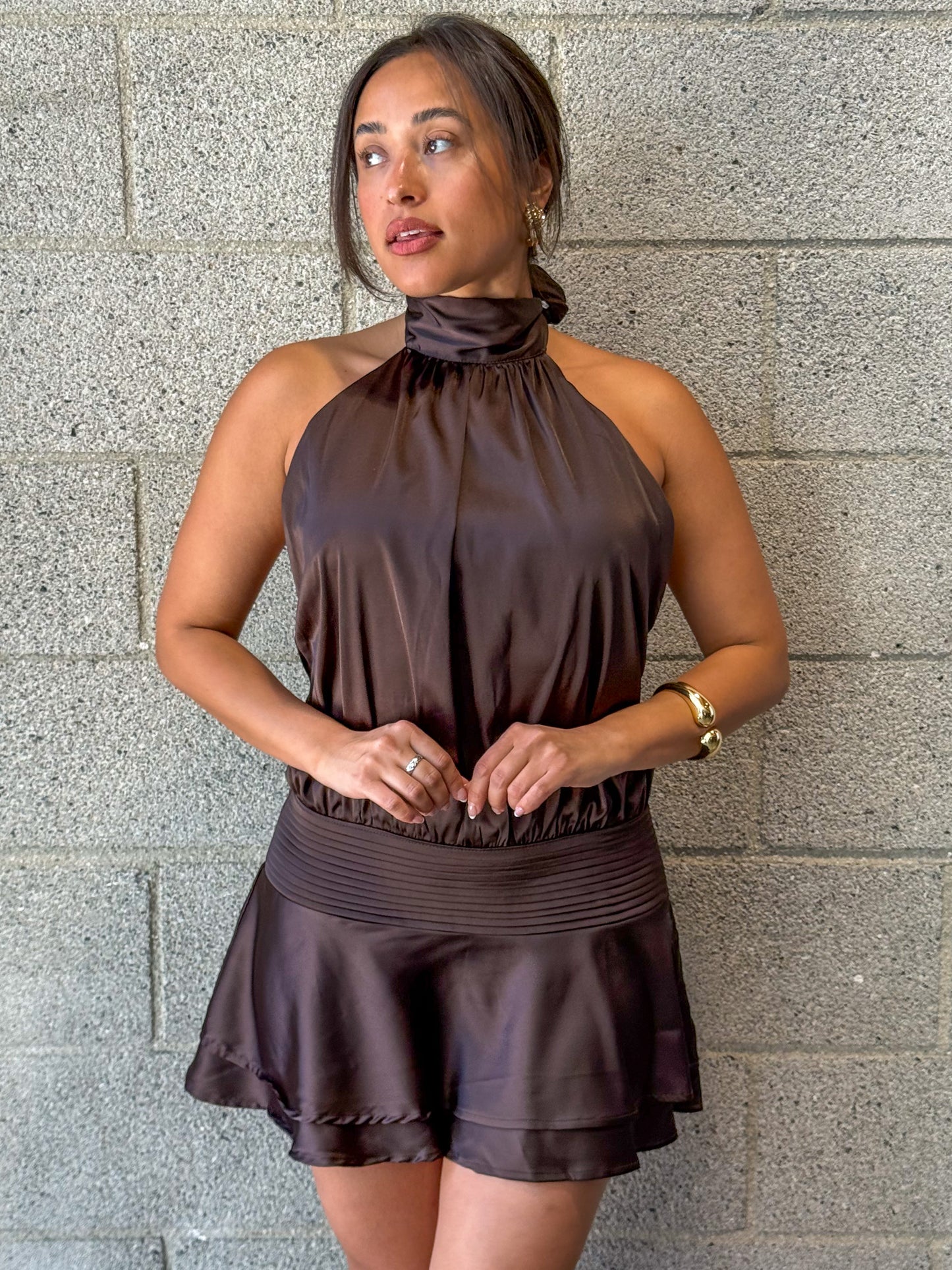 High & Bare Dress