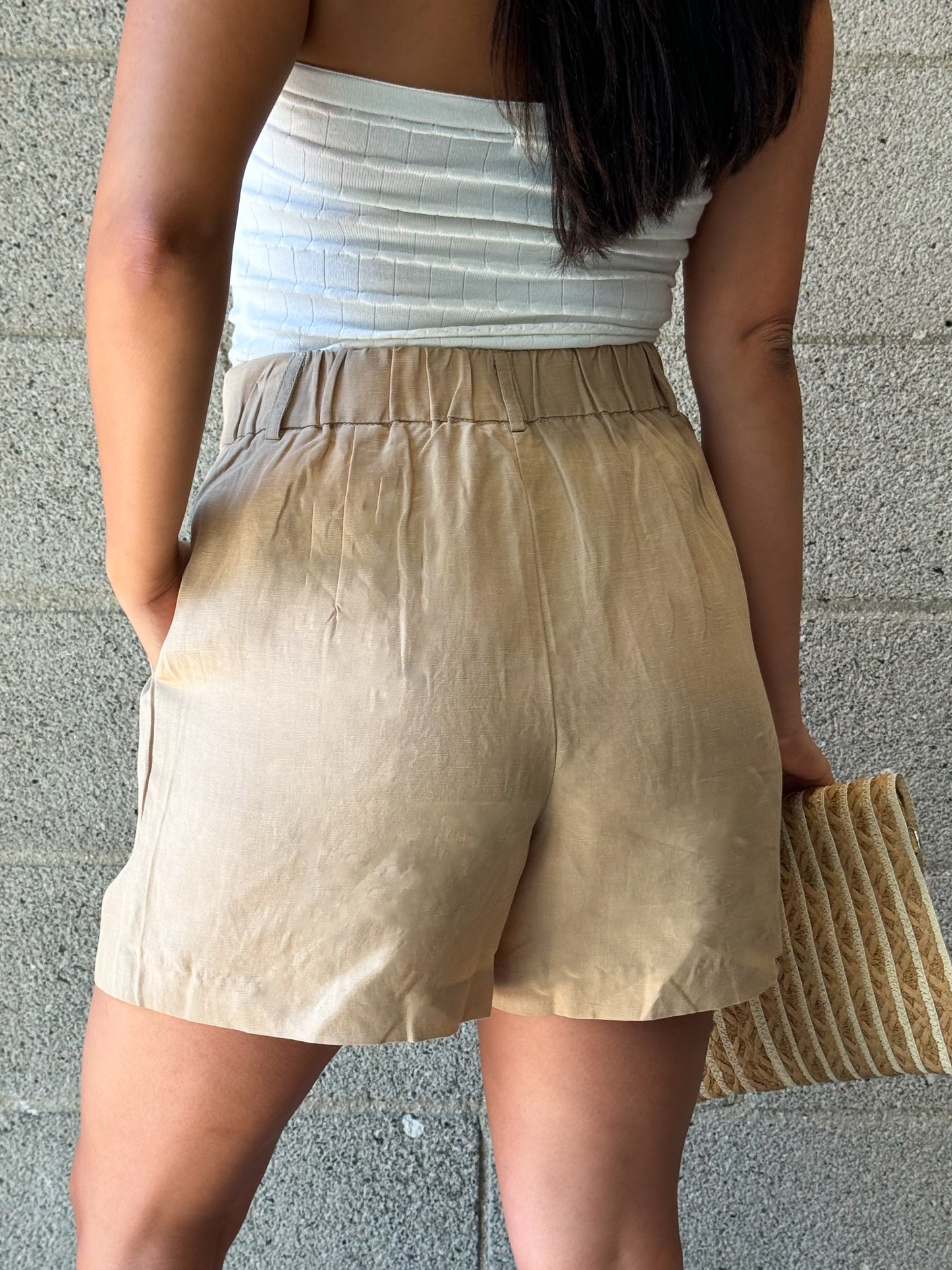 Lorin Shorts-Khaki