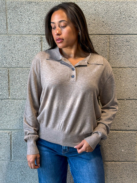 Harper Sweater-Mocha