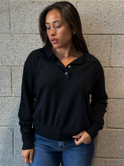 Harper Sweater-Black