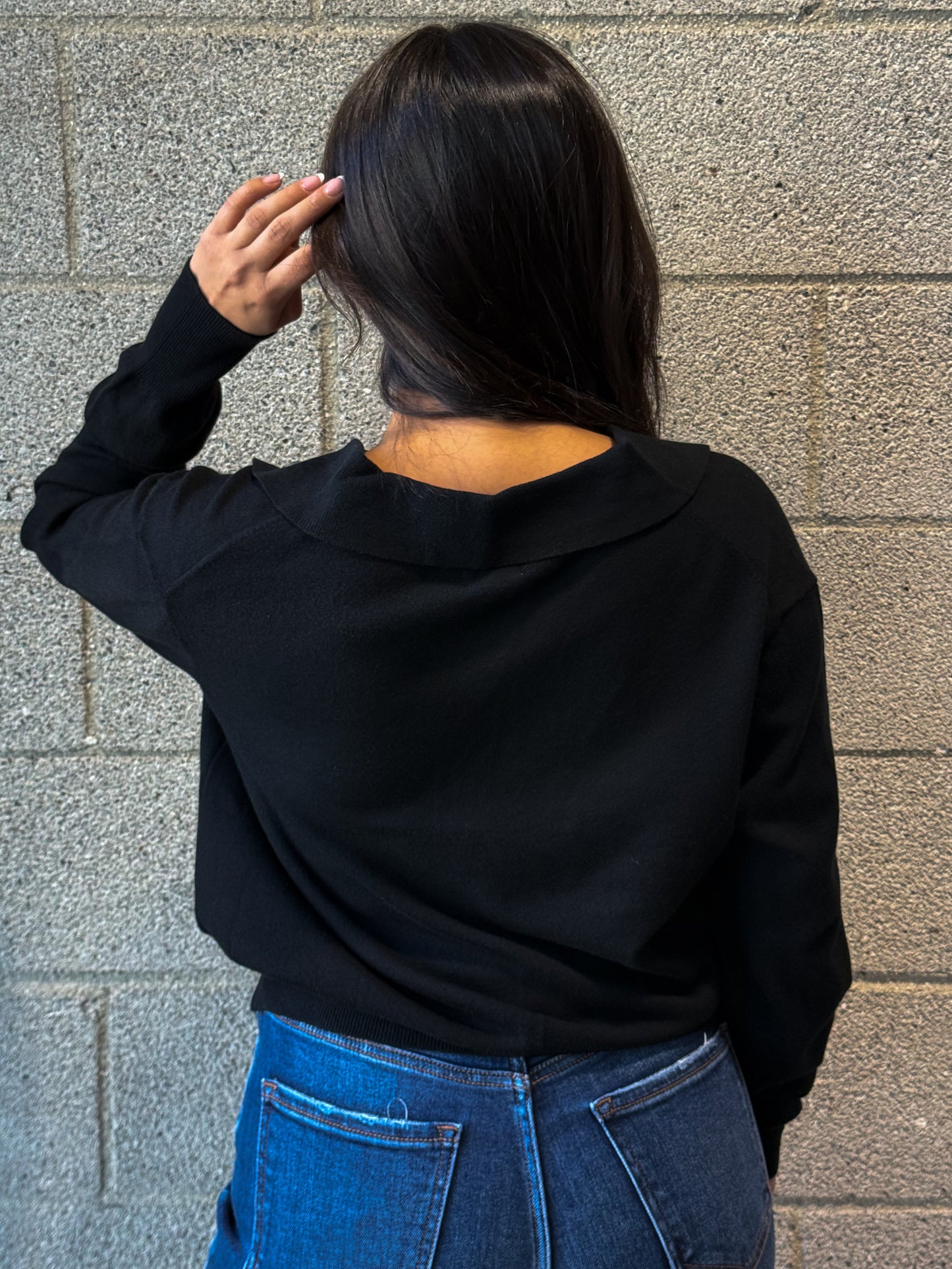 Harper Sweater-Black