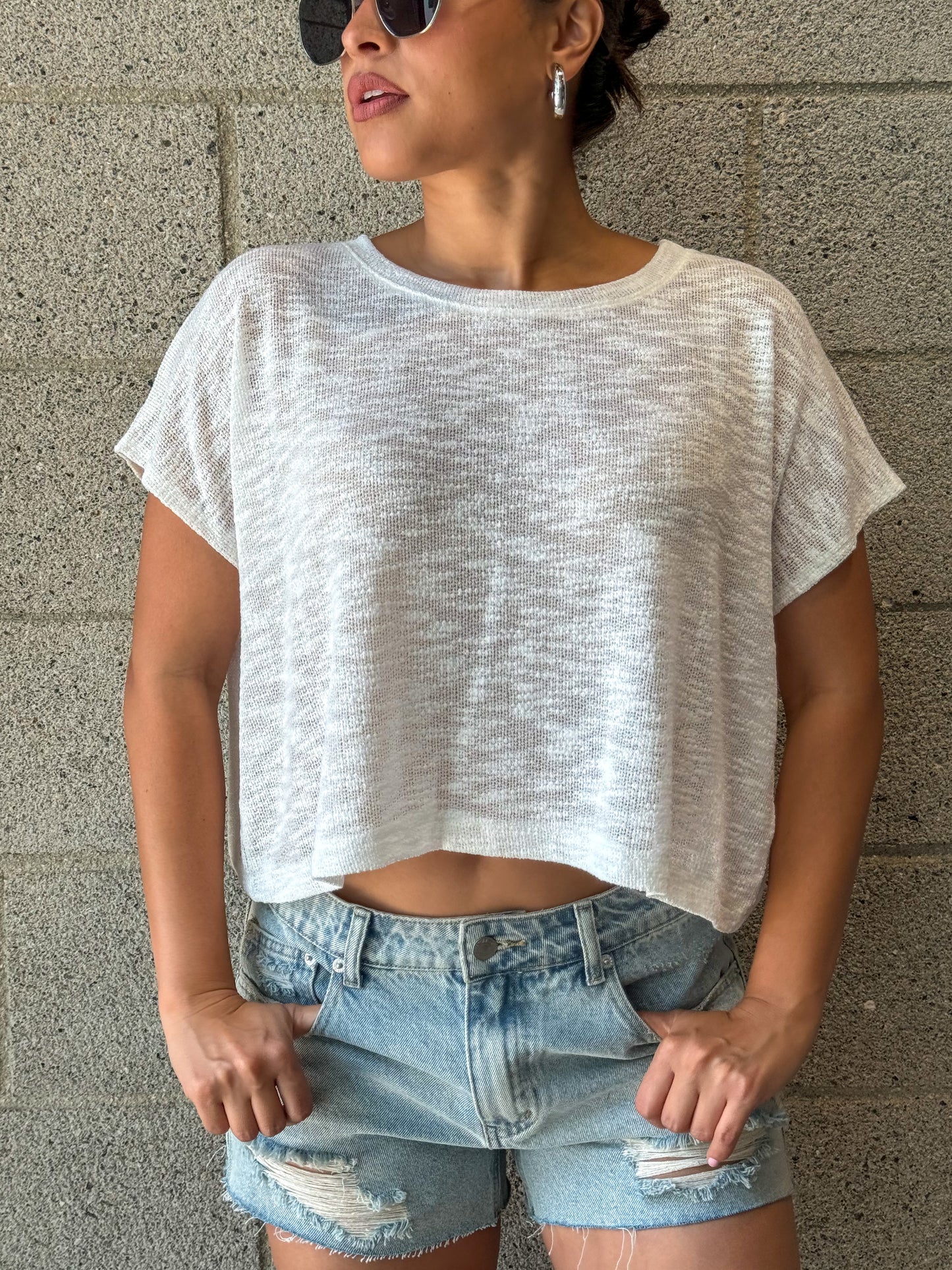 Bobbi Top-White