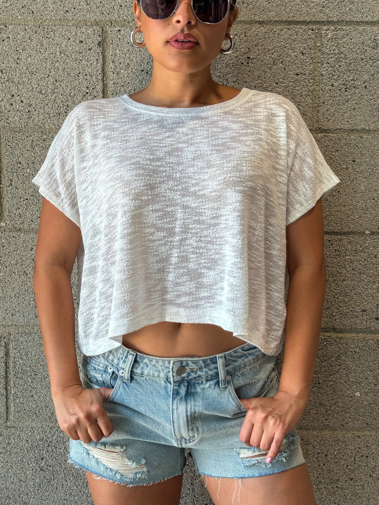 Bobbi Top-White