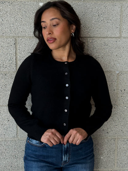 Oak Cardigan-Black