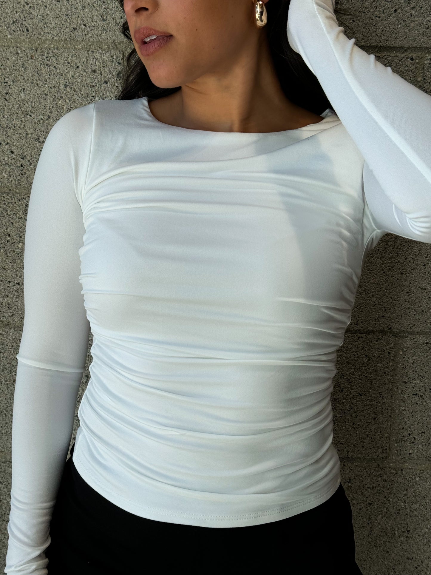 Gemma Top-White