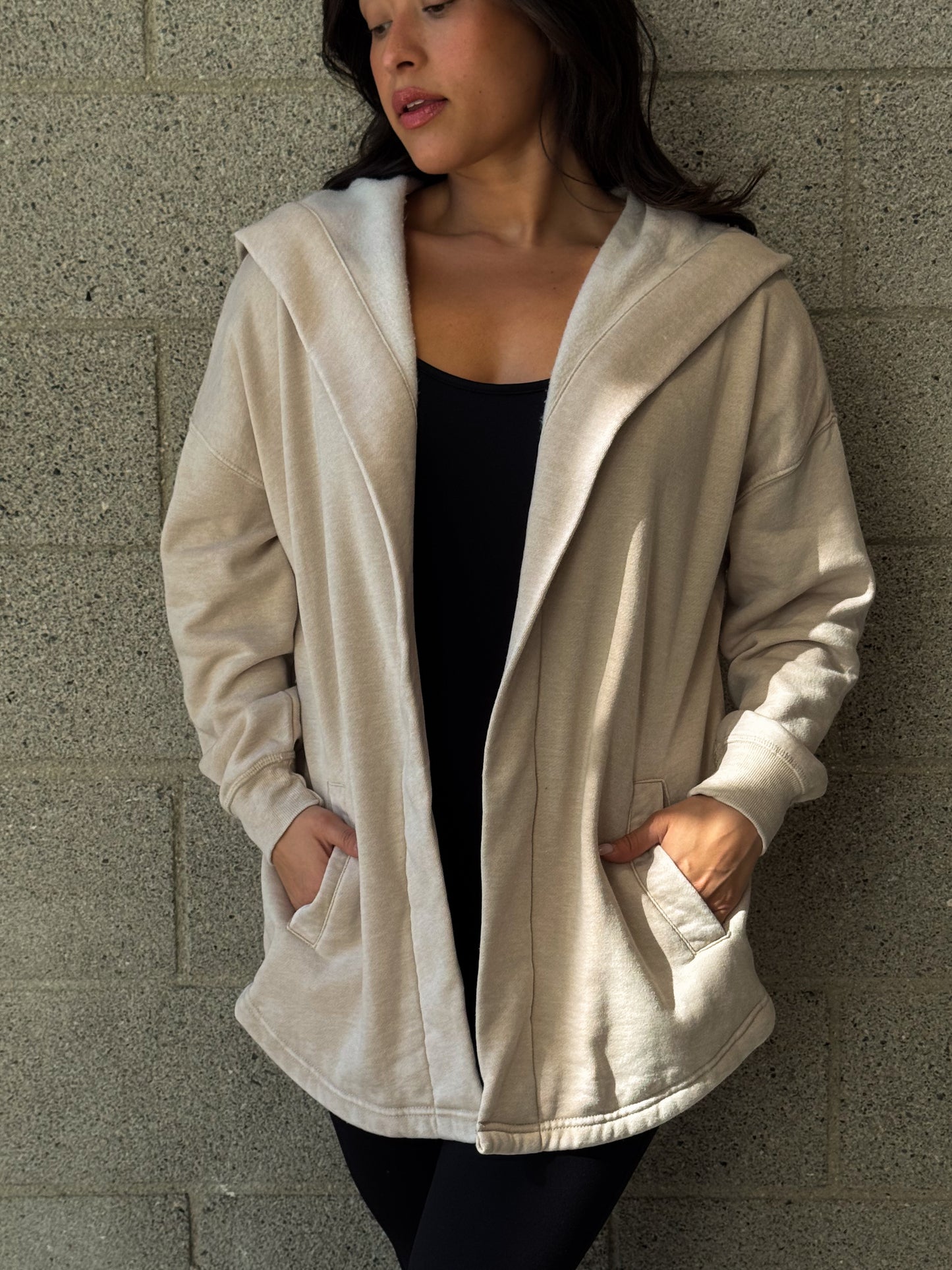 Chai Cardigan-Tan