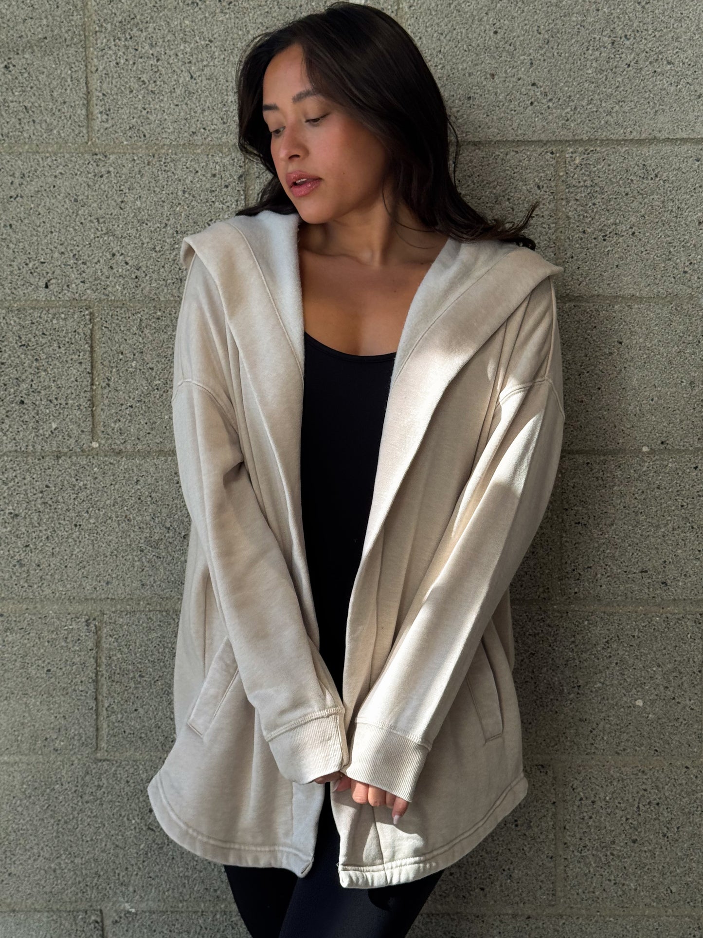 Chai Cardigan-Tan