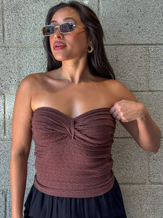 Noelle Top-Brown