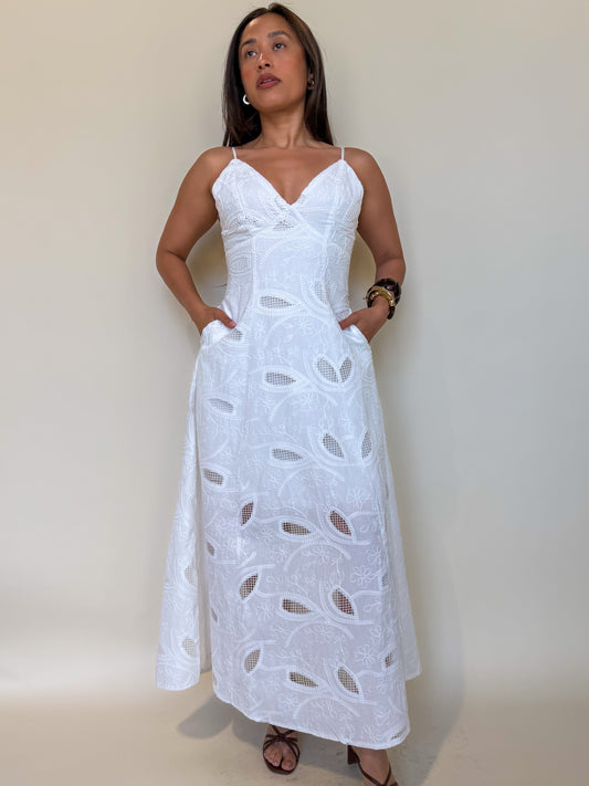 Stay Wild Dress-Off White