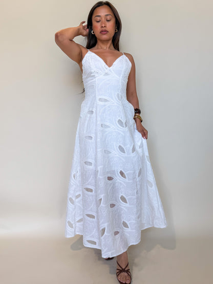 Stay Wild Dress-Off White