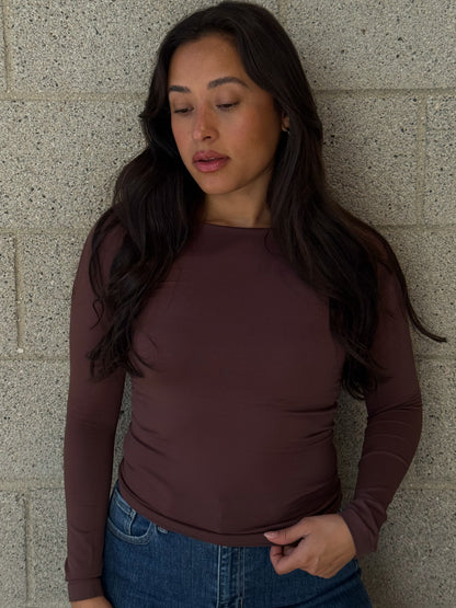 Layer Up Top-Brown
