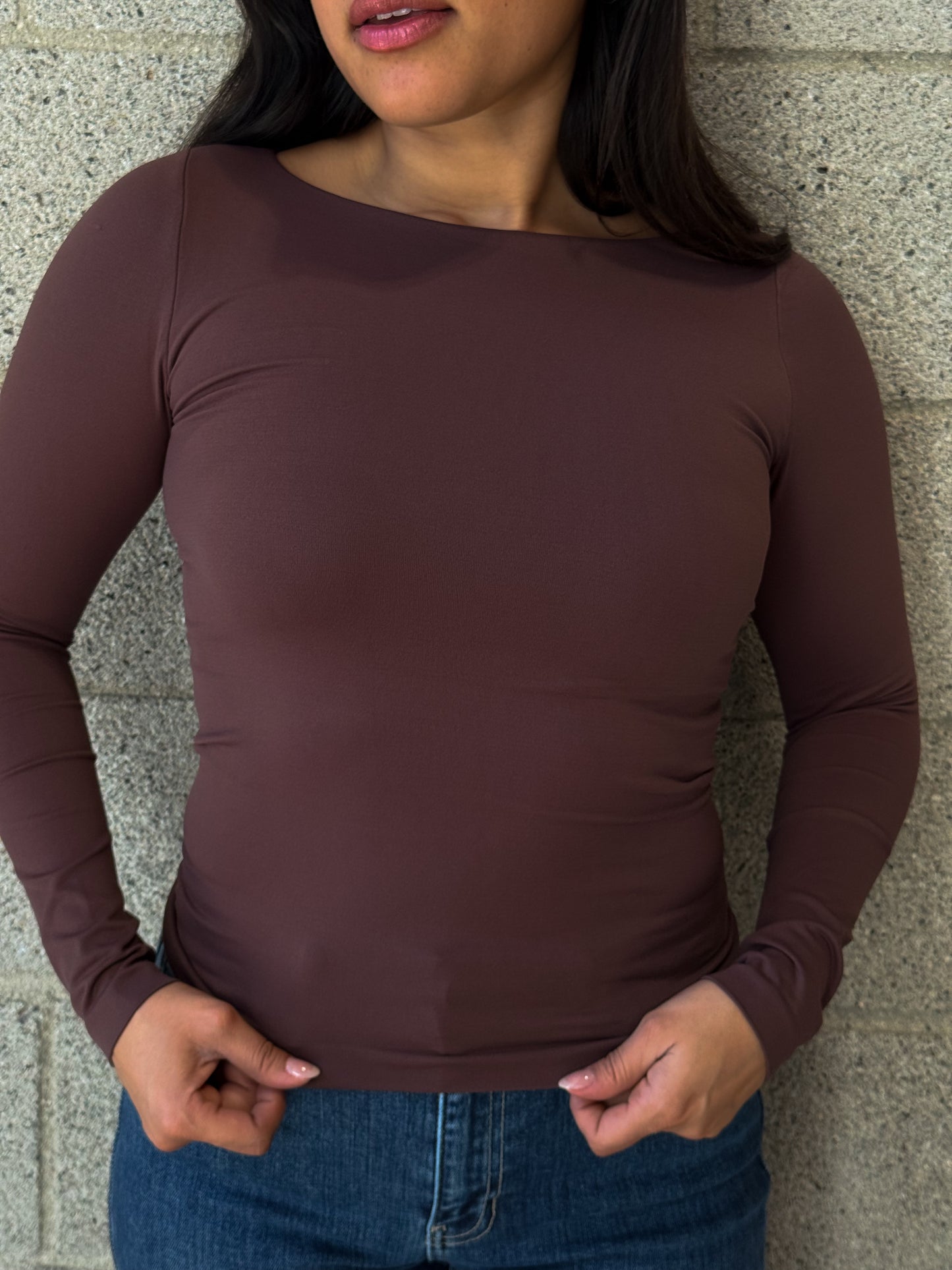 Layer Up Top-Brown