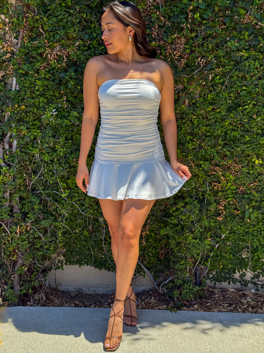 Rangel Dress-White
