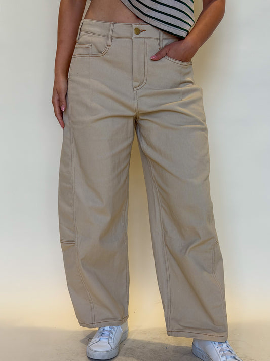Sahara Pant-Light Taupe