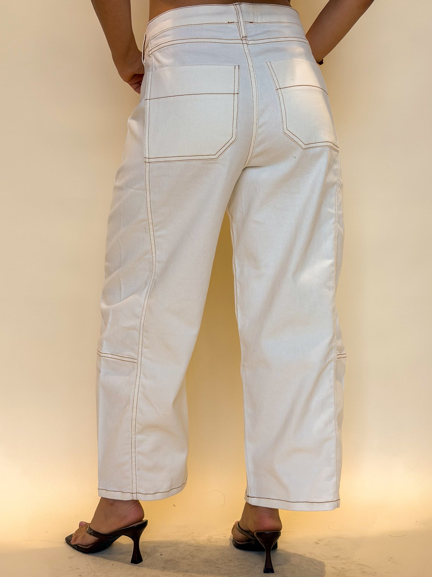 Sahara Pant-Off White