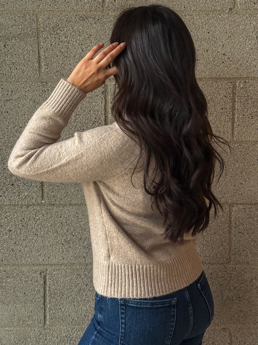 Montana Cardigan-Khaki