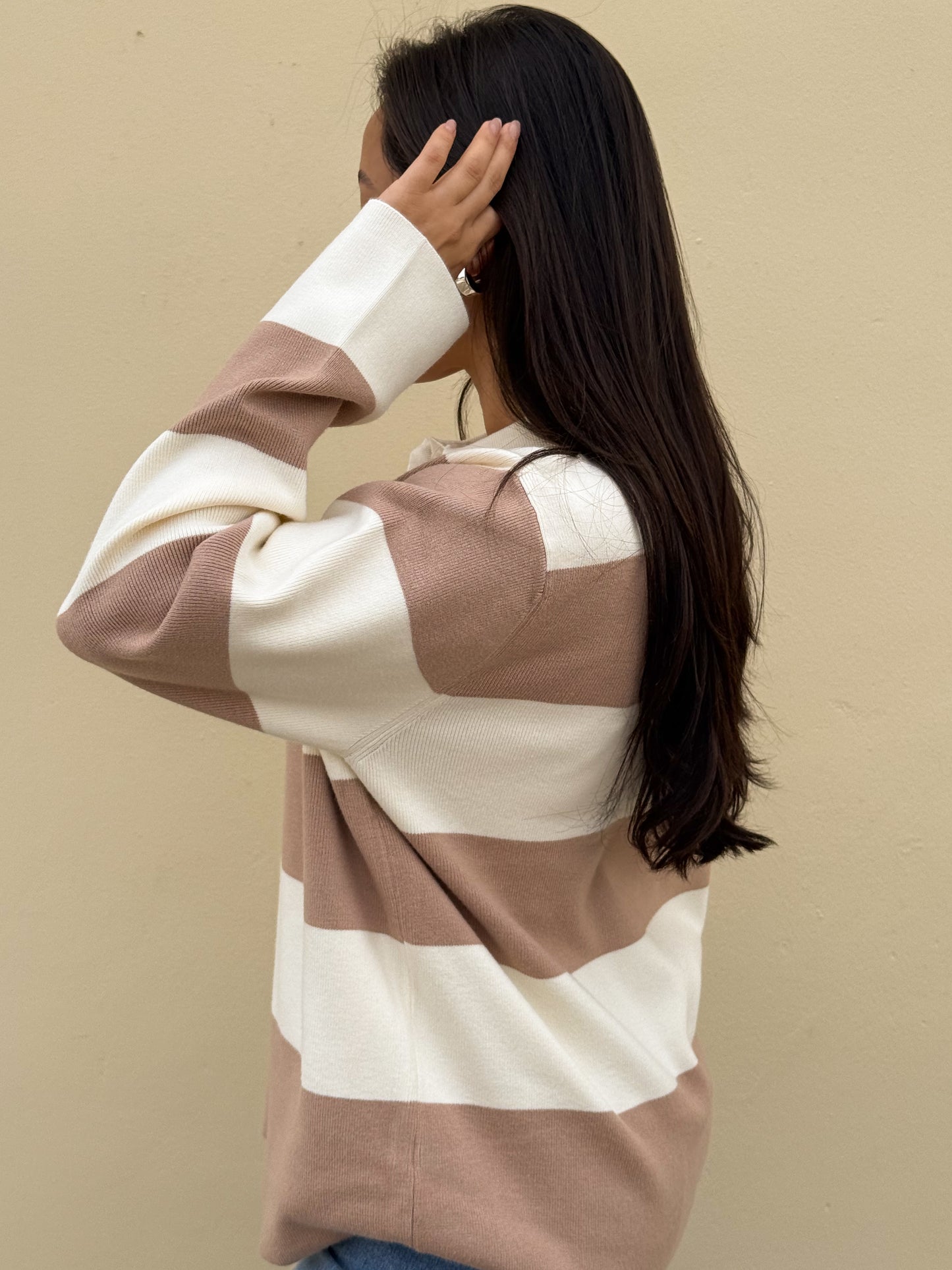 Breakpoint Sweater-Cream