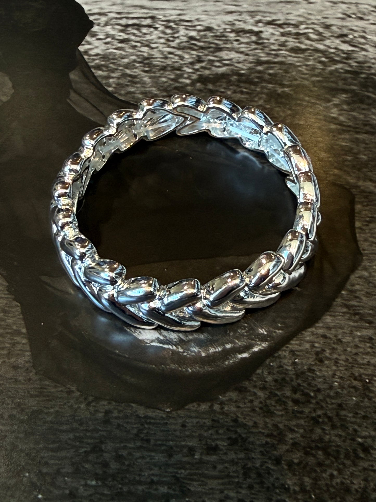 Polished Bracelet-Silver
