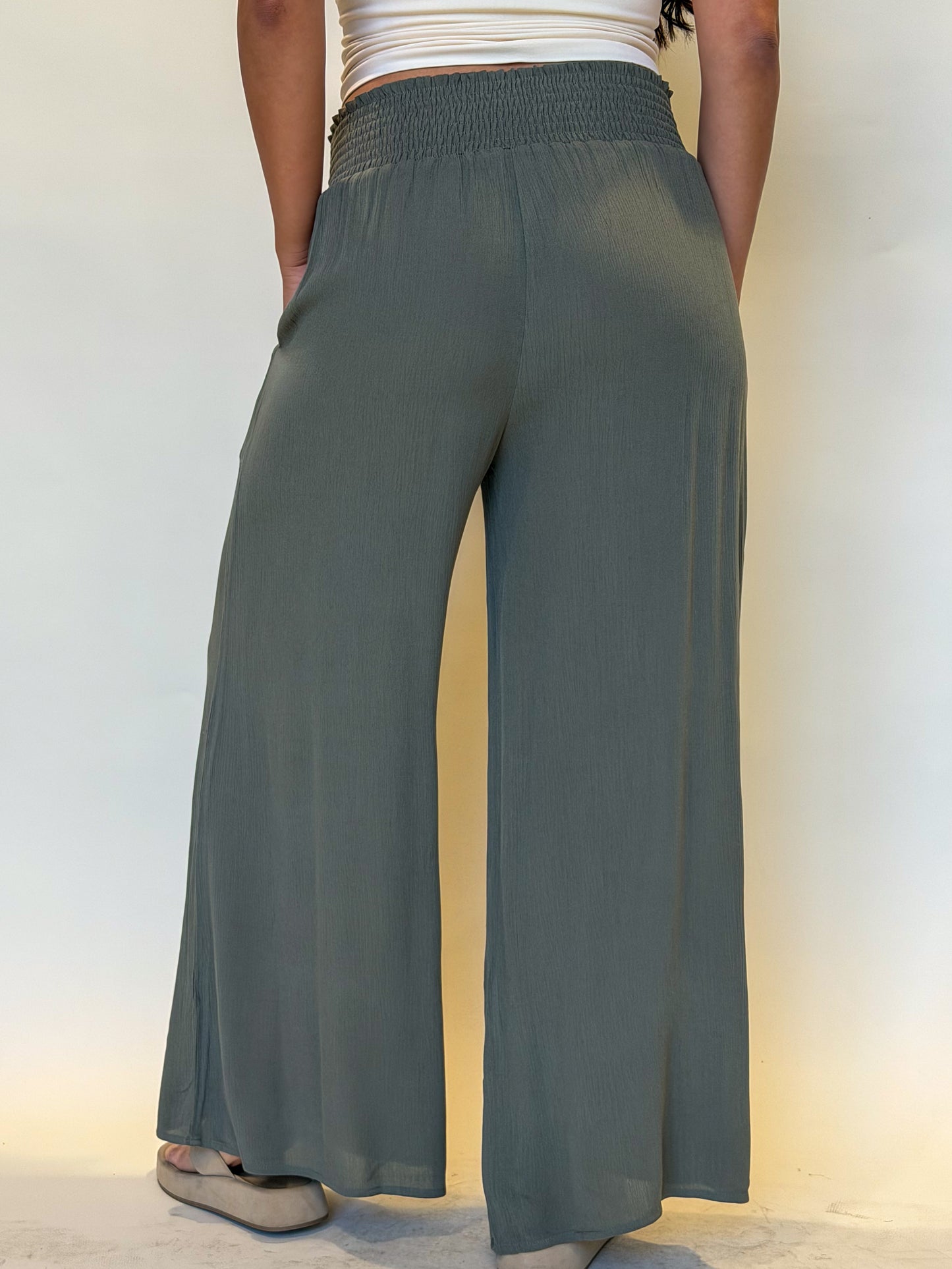 Never Miss Pant-Olive