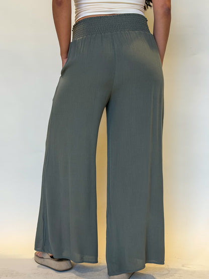 Never Miss Pant-Olive