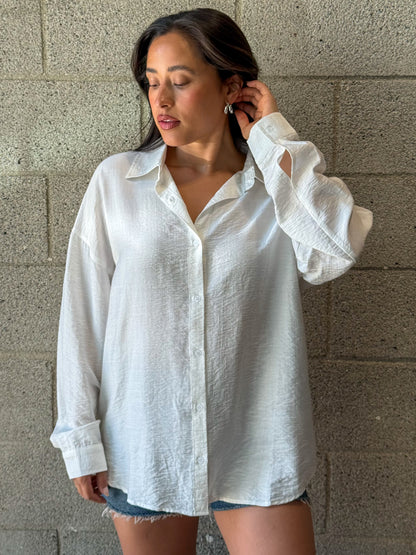 Throw Over Top-White