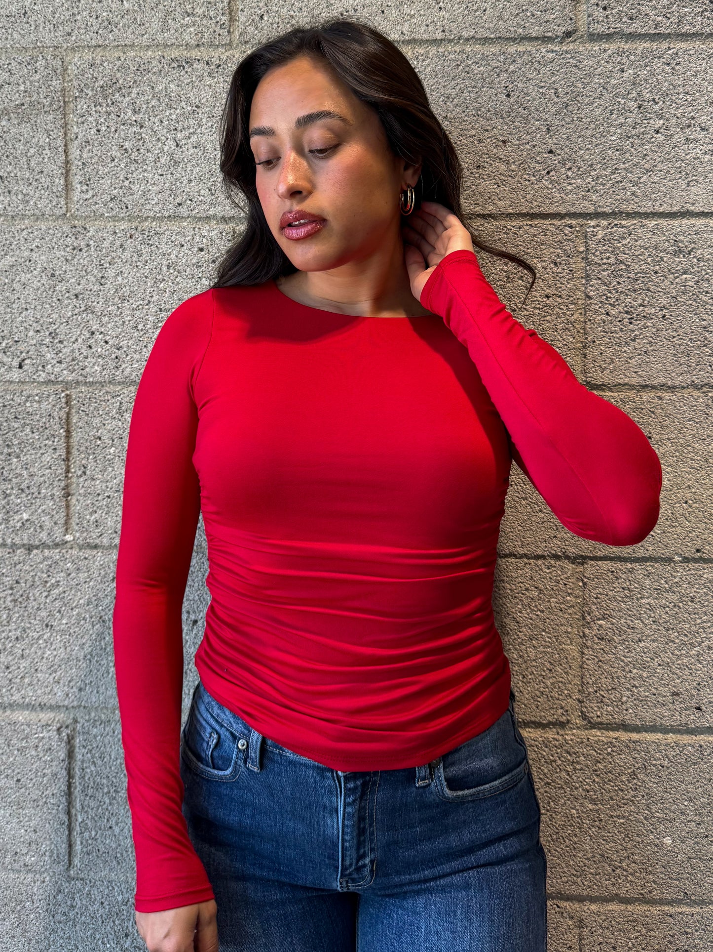 Gemma Top-Red