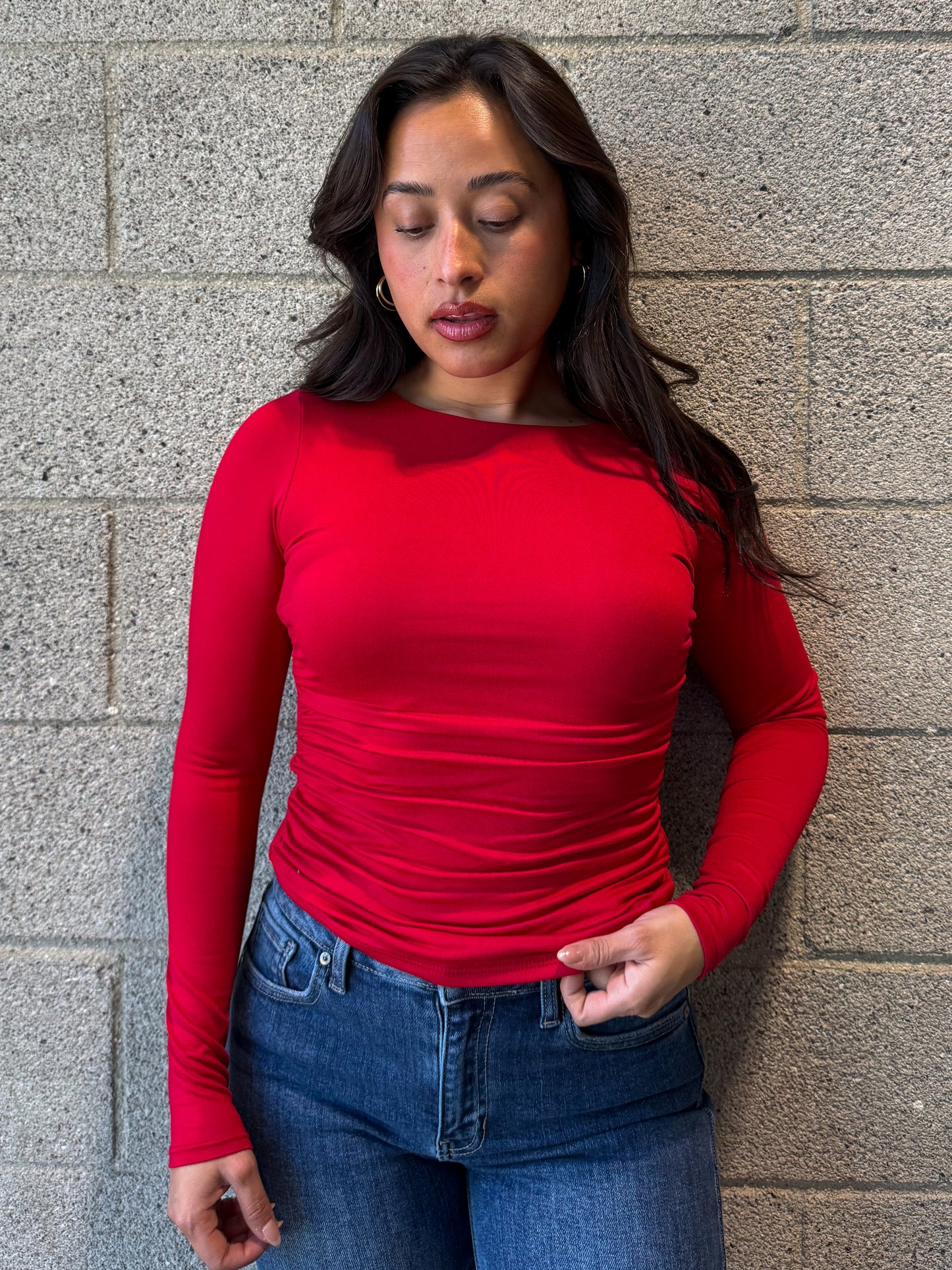 Gemma Top-Red